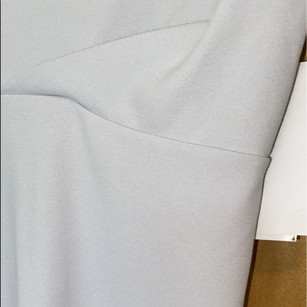 ALEXIA ADMOR Olivia Draped One-shoulder Dress In Sky Blue - Picture 4 of 13